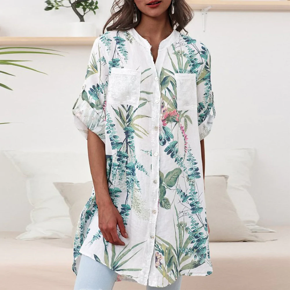 Casual Gift Print Shirt