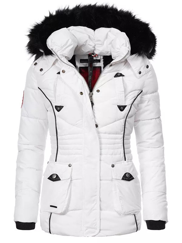 Ladies winter hooded jacket