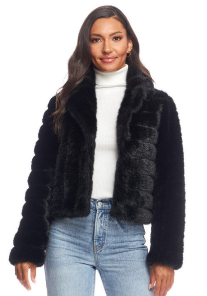 [Copy]Ivory Faux Fur Posh Jacket