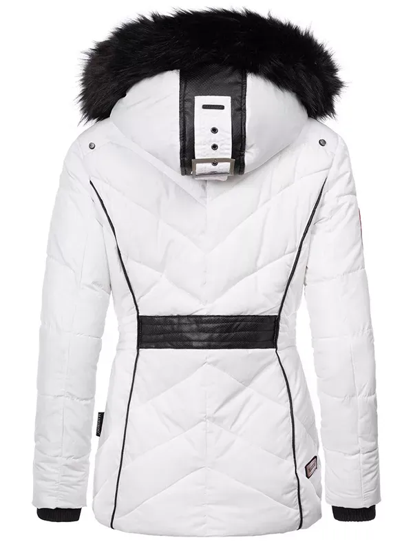 Ladies winter hooded jacket