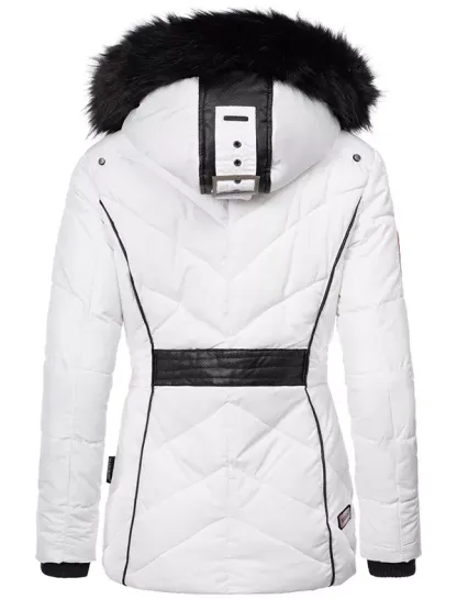 Ladies winter hooded jacket