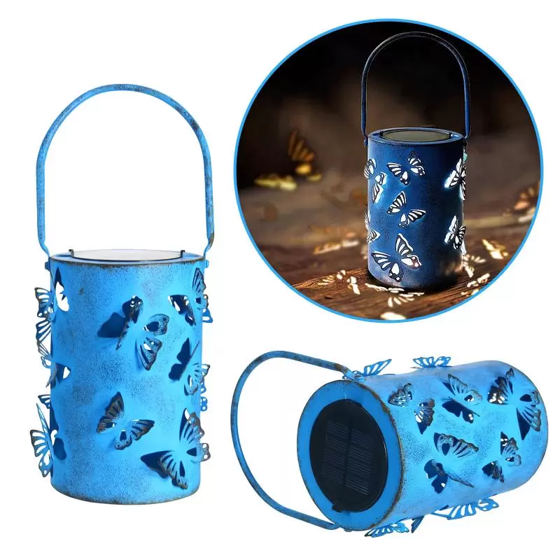 Solar Lamps Garden Lantern Butterfly Lights Decorative Table Lamp Gift