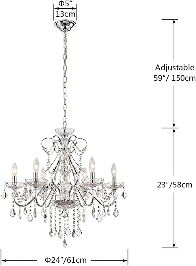 Crystal Chandelier Light Fixture Modern Chandelier Crystal Lighting , 
