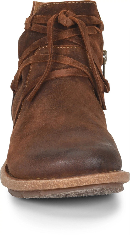 Women's Comfy Casual Short Leather Boots