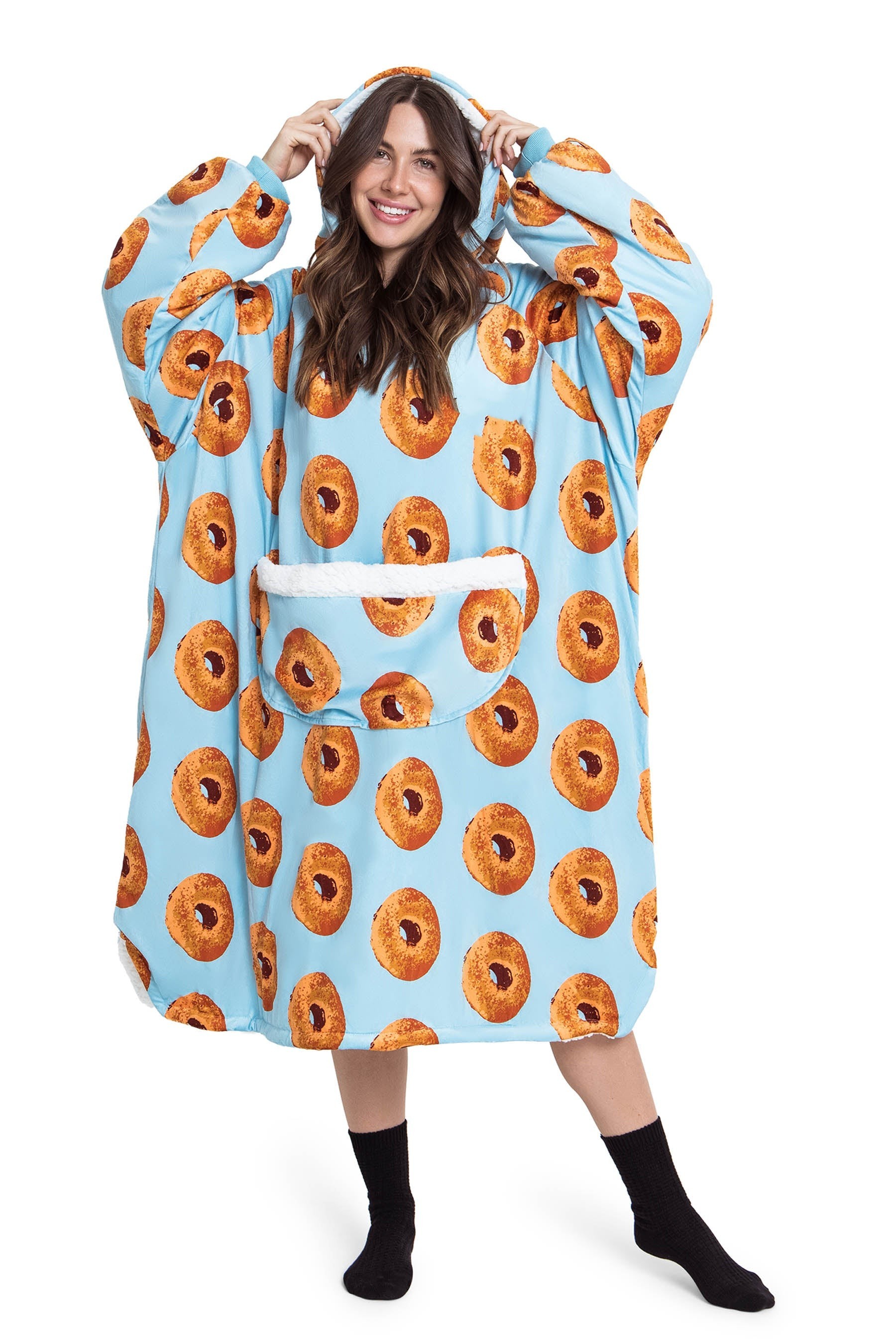 Hoodie Pocket  Donuts Hoodie