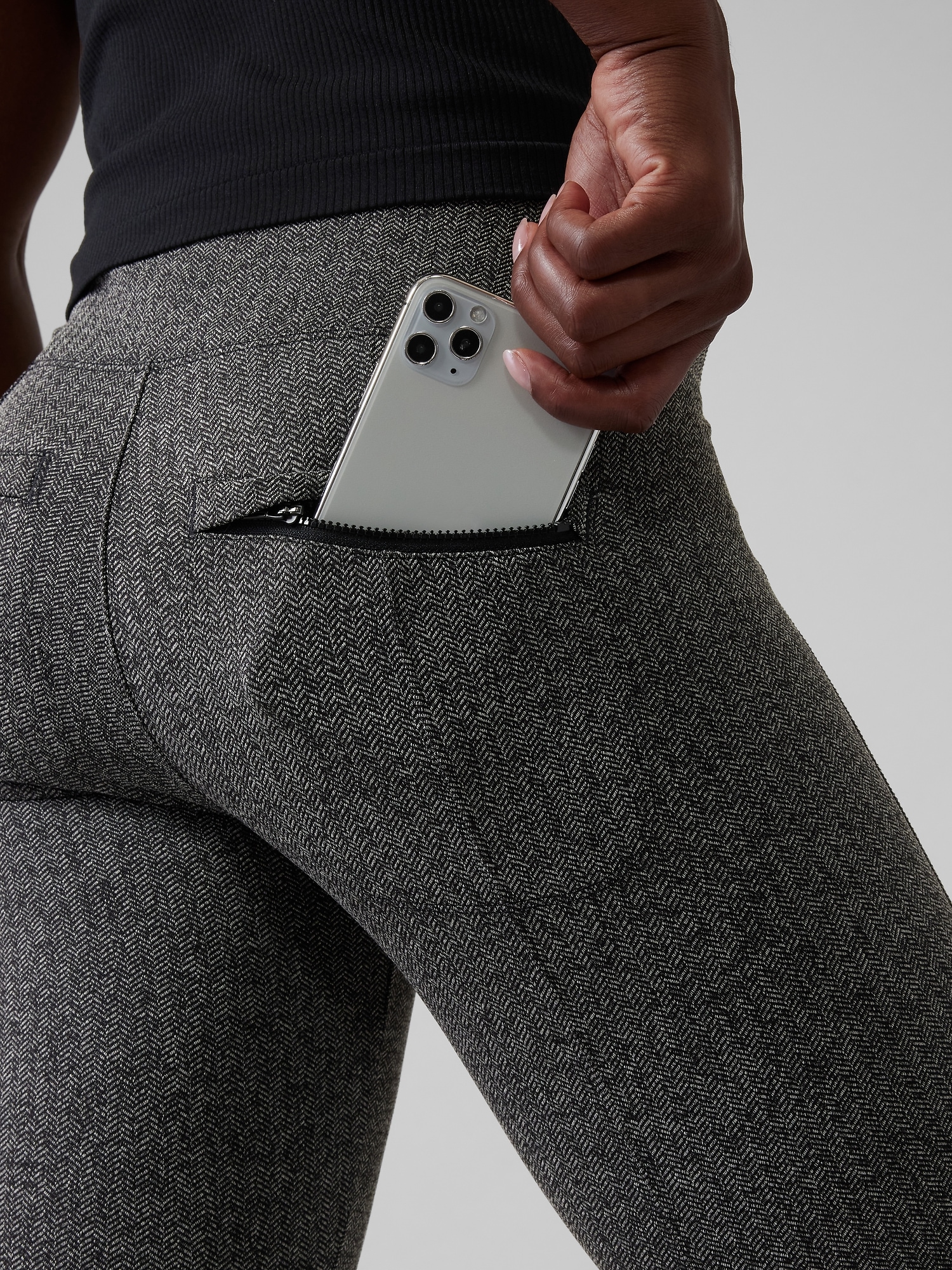 Delancey Herringbone Tight