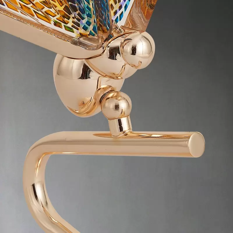 Butterfly Lampshade Night Lamps Nordic Bedside Table Lamp Gold Modern 