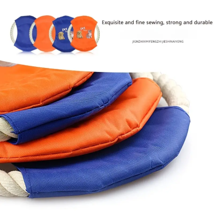 Dog Frisbee For Dog & Cat, Dog Frisbee For Outdoor Training, Bite Resi