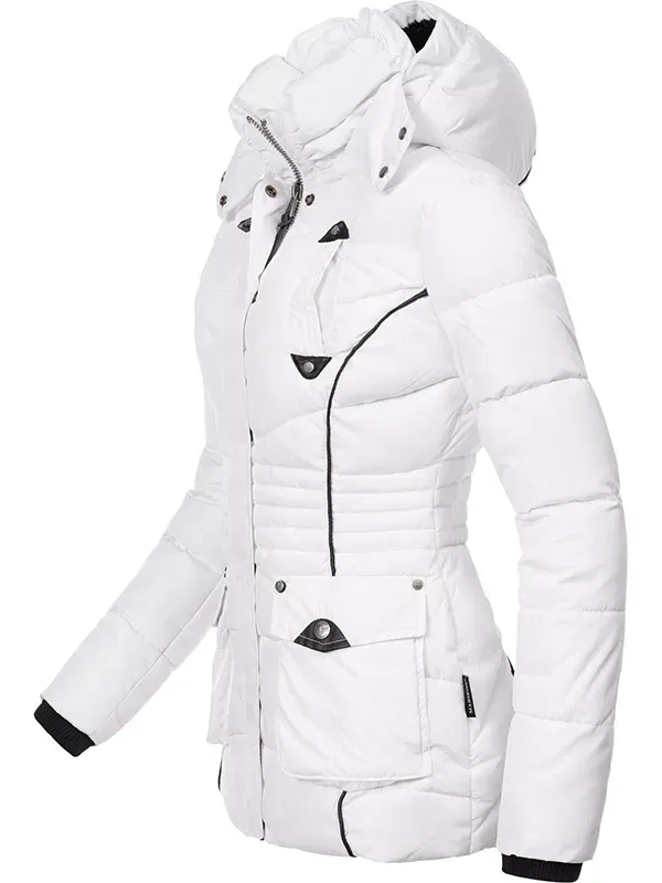 Ladies winter hooded jacket
