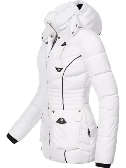 Ladies winter hooded jacket