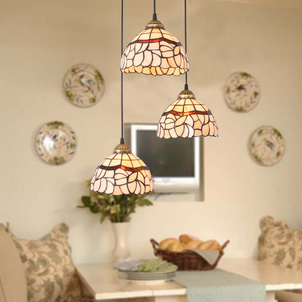 American style pastoral room dining room kitchen chandelier