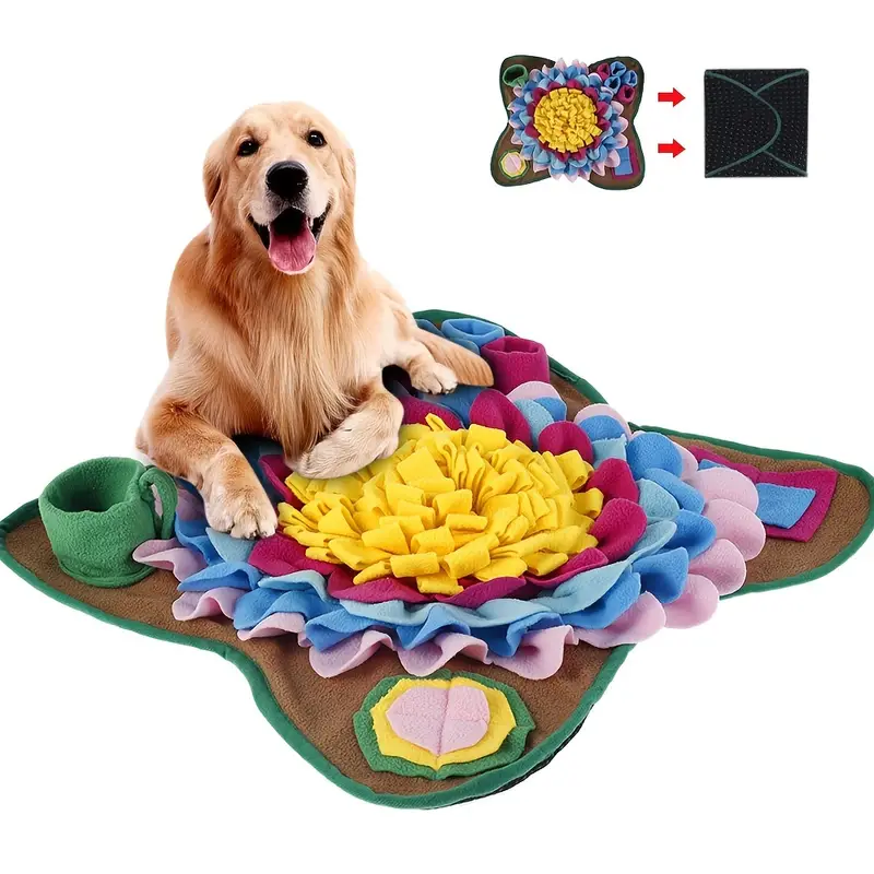 Dog Sniffing Pad, Interactive Pet Toy For Food Feeding, Hiding & Sniff