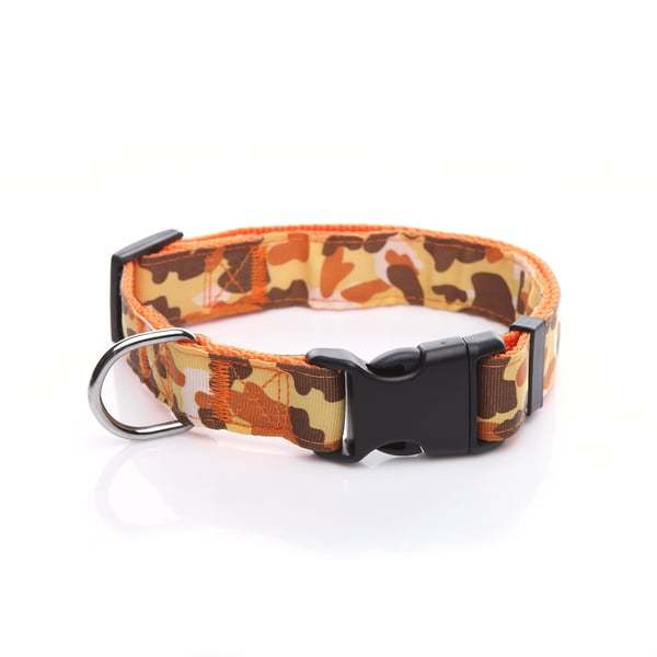 🐶2023 New - 49% OFF🐶Nylon Camouflage Adjustable LED Glow Dog Collar?