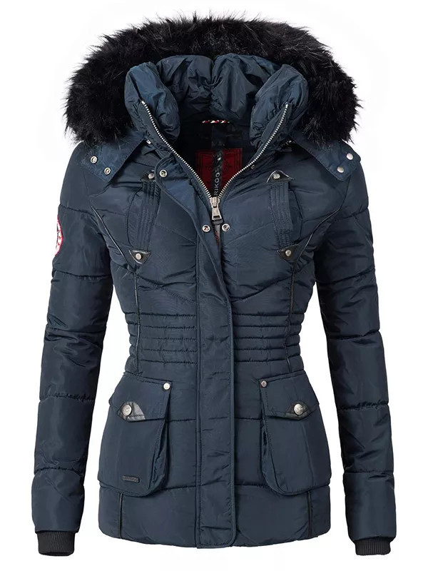 Ladies winter hooded jacket