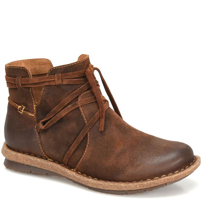 Women's Comfy Casual Short Leather Boots