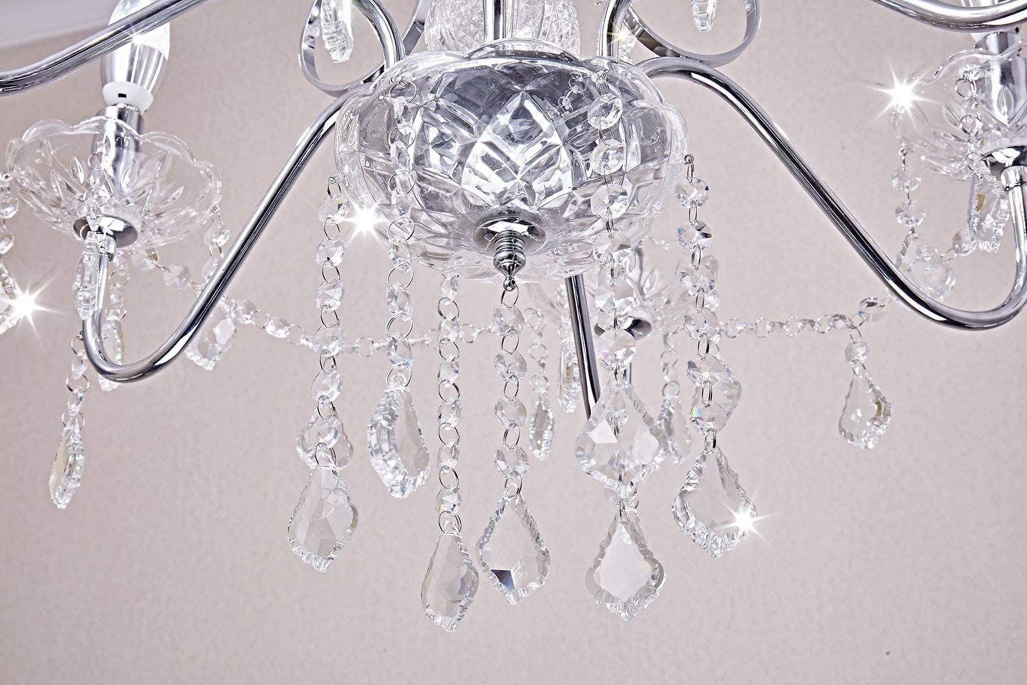 Crystal Chandelier Light Fixture Modern Chandelier Crystal Lighting , 