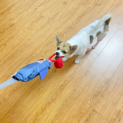 Dog Rope Squeaky Toys With Strong Handle