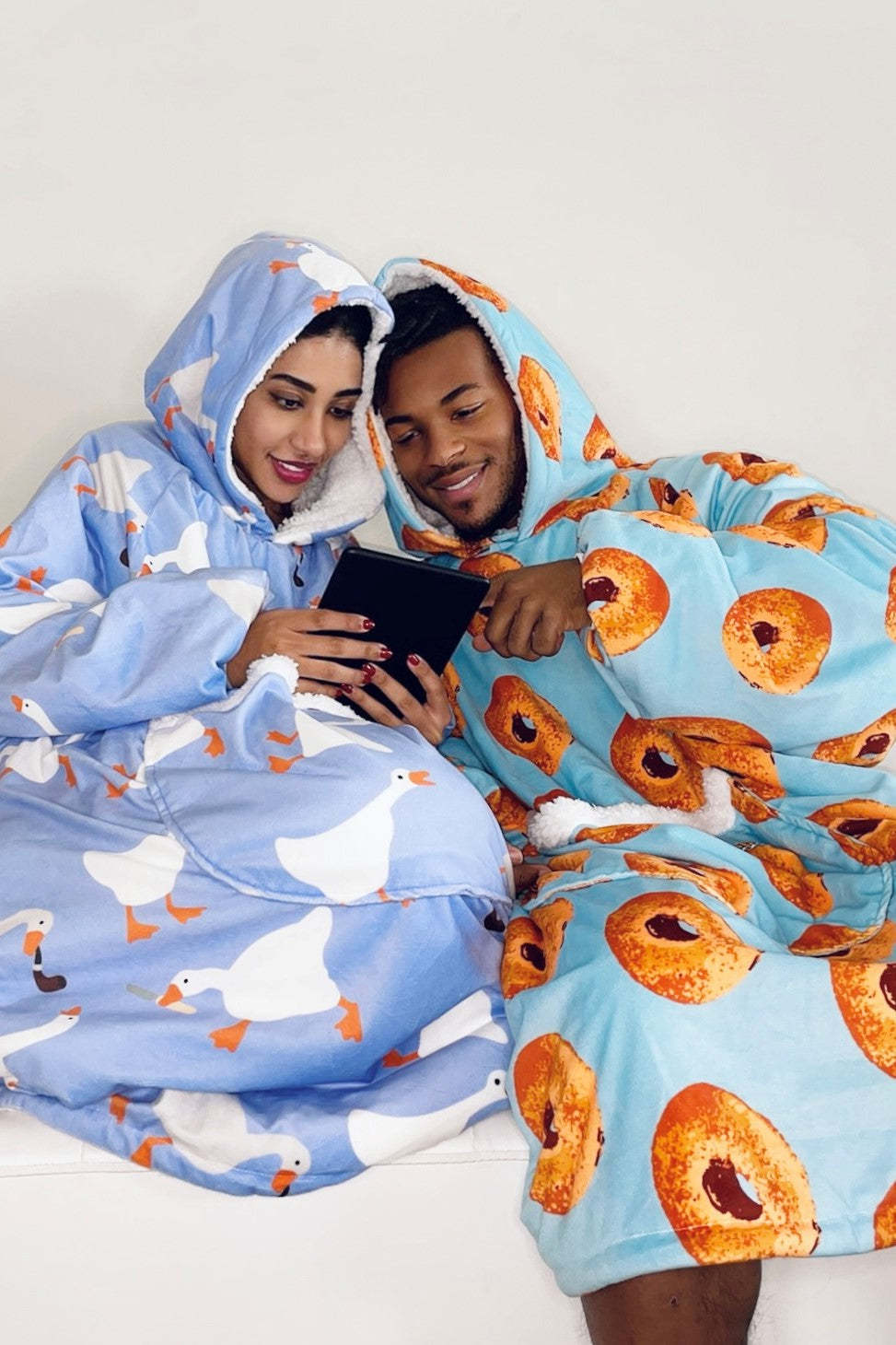 Hoodie Pocket  Couple's Pack Blanket Hoodies
