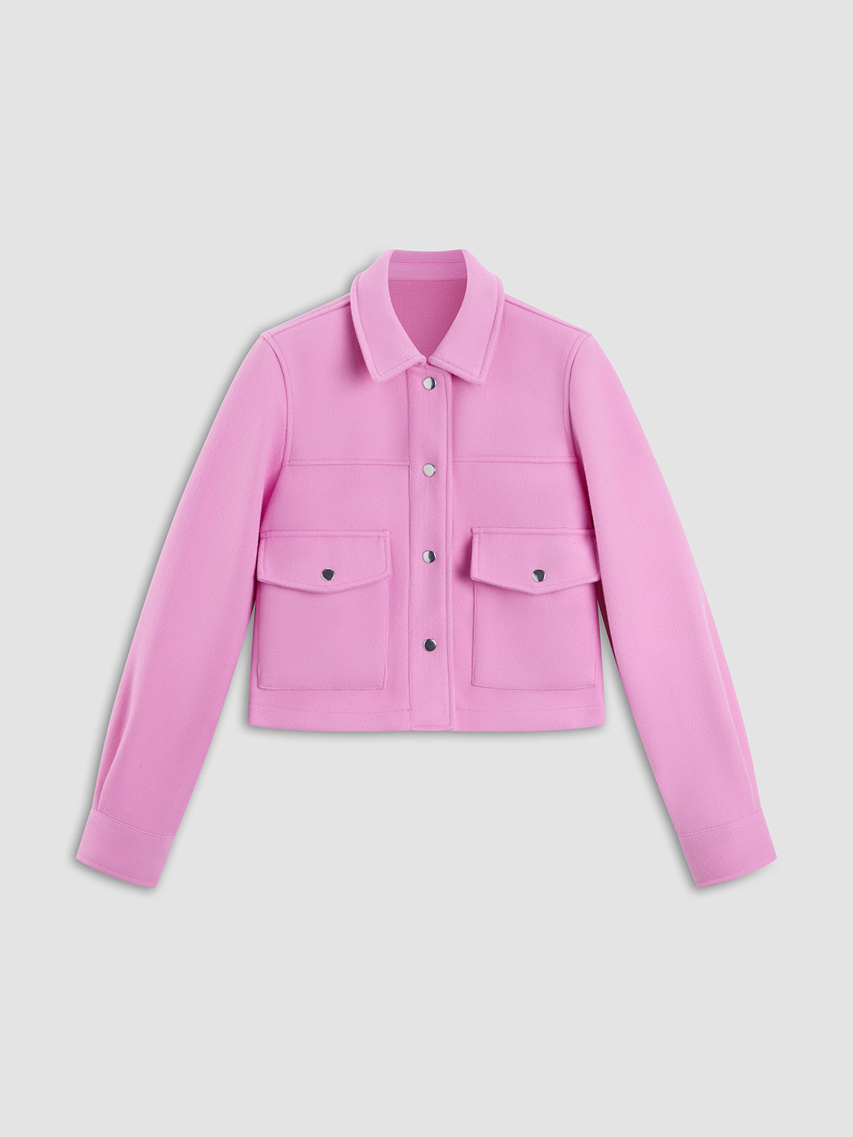 Pinky Wonderland Soft Collared Jacket