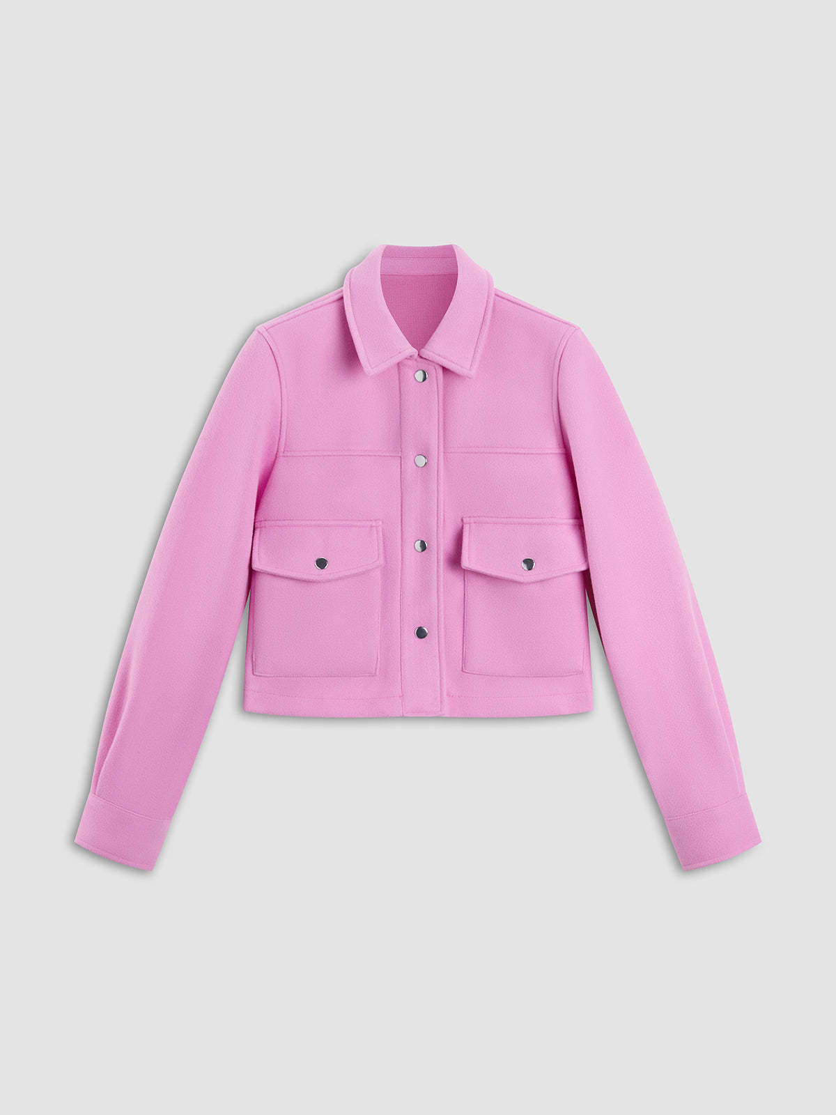 Pinky Wonderland Soft Collared Jacket