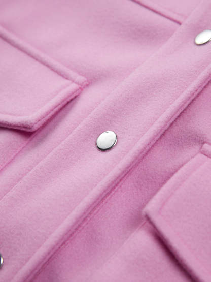 Pinky Wonderland Soft Collared Jacket