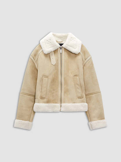 Rancher Rider Shearling Leather Jacket