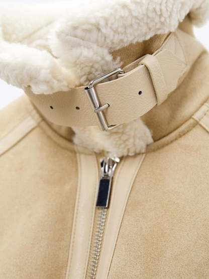 Rancher Rider Shearling Leather Jacket