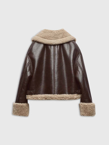 Madeleine Shearling Leather Jacket