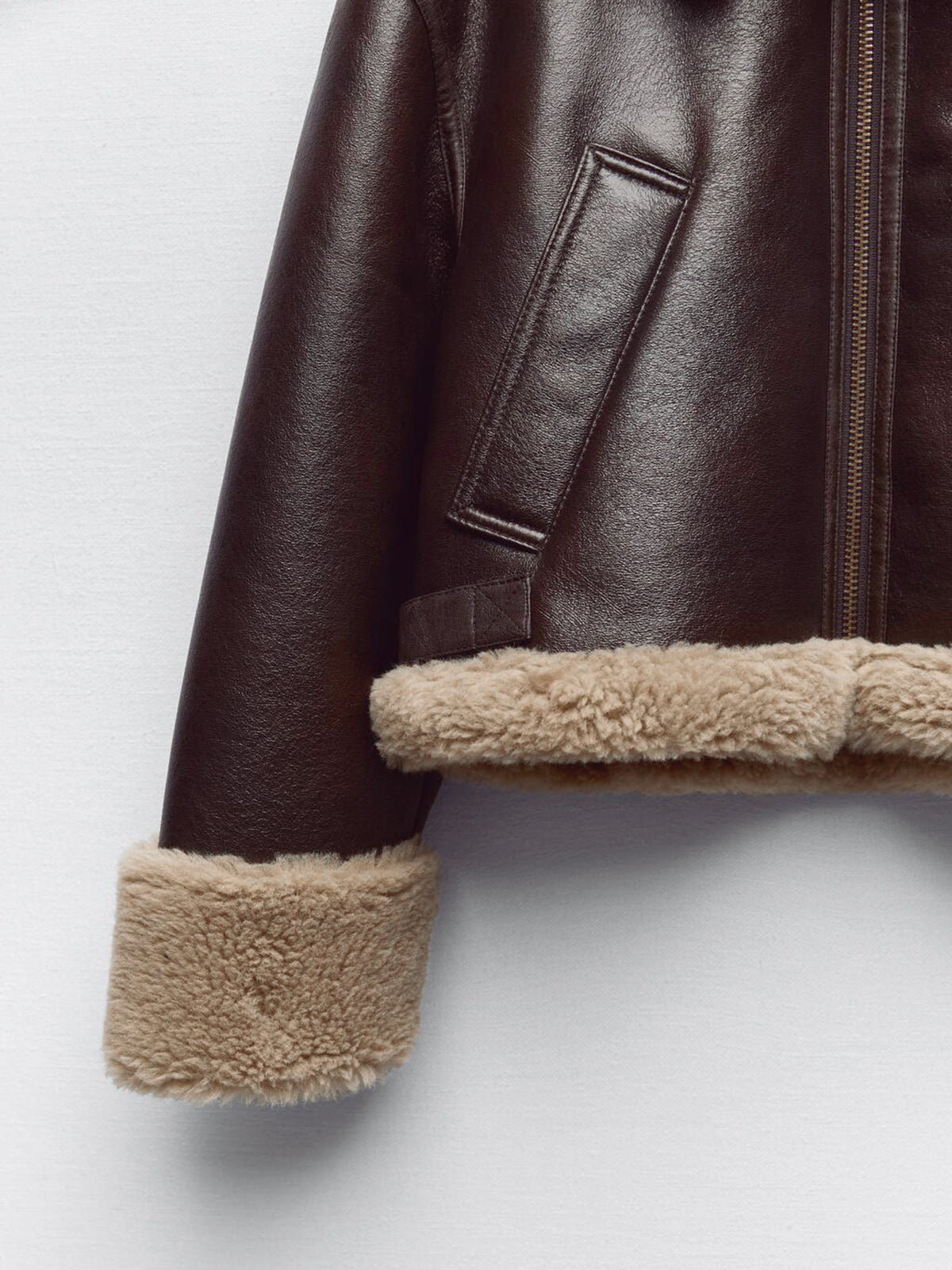 Madeleine Shearling Leather Jacket