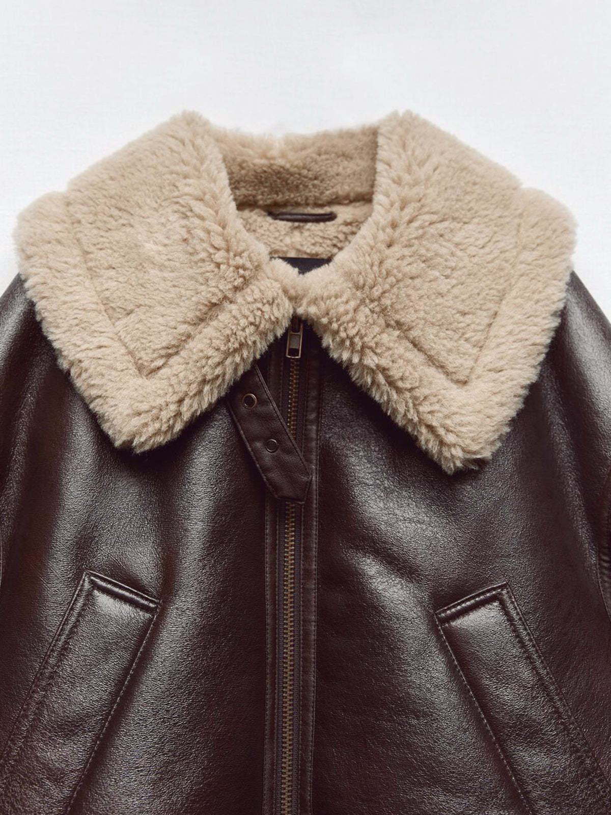 Madeleine Shearling Leather Jacket