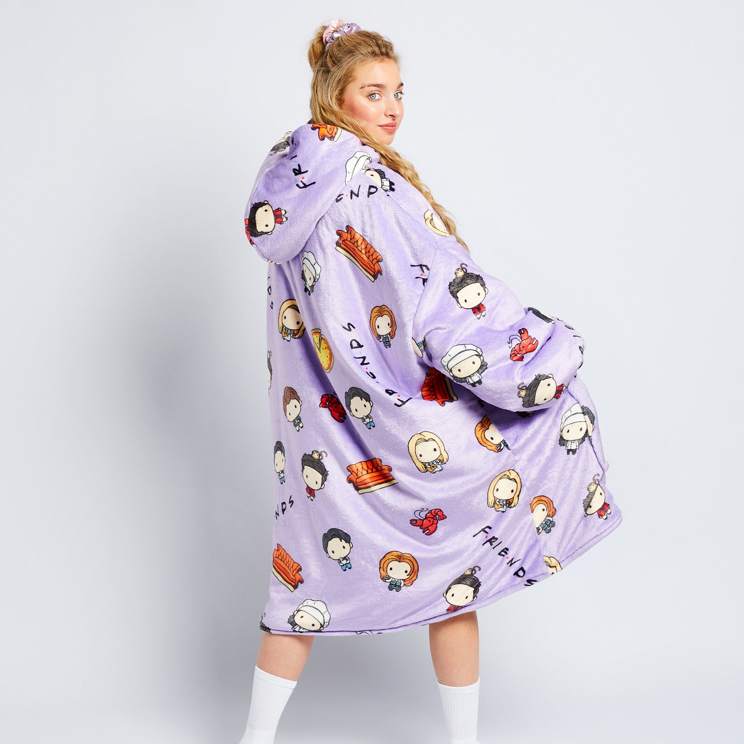 Friends Purple  Hoodies 