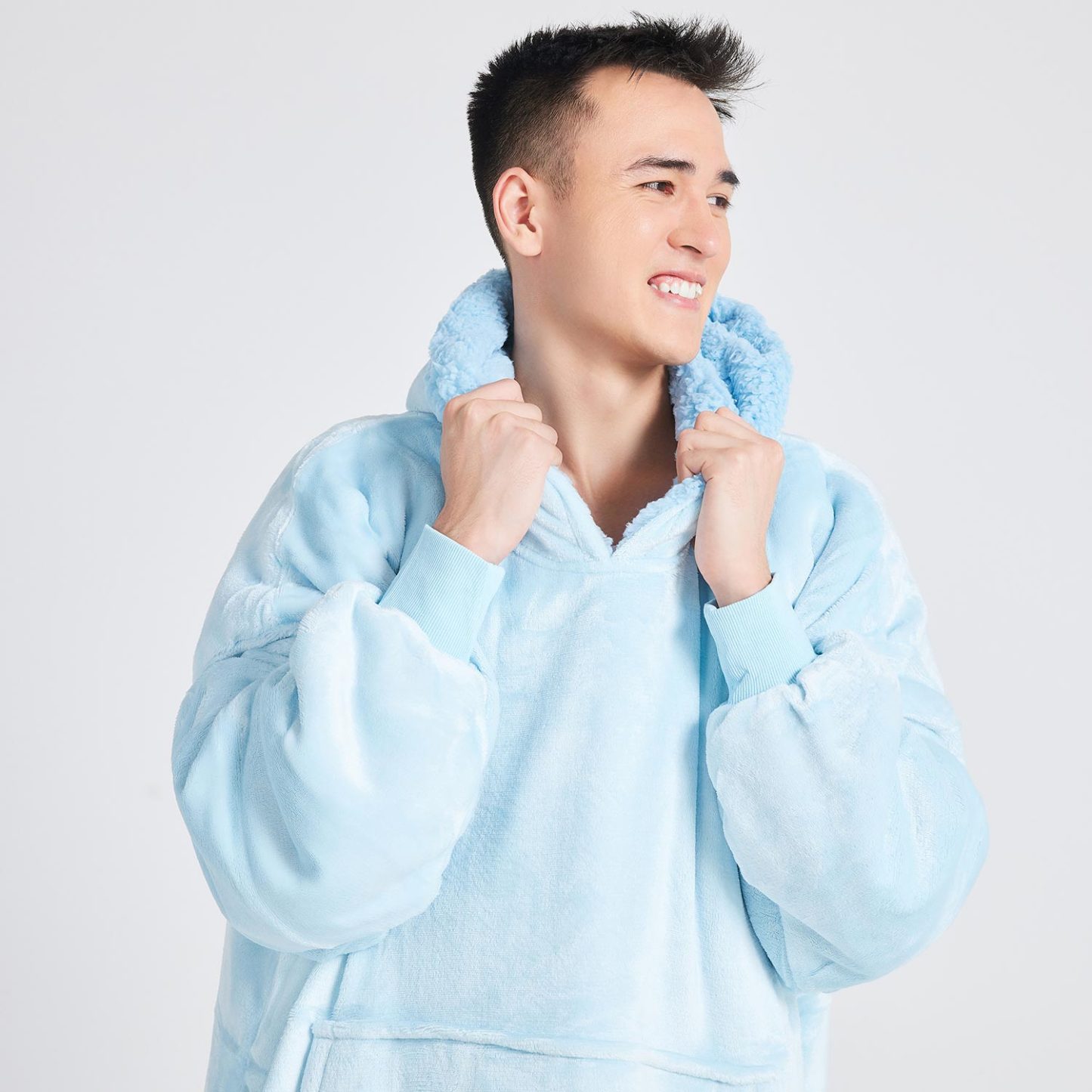 Blue  Hoodies 