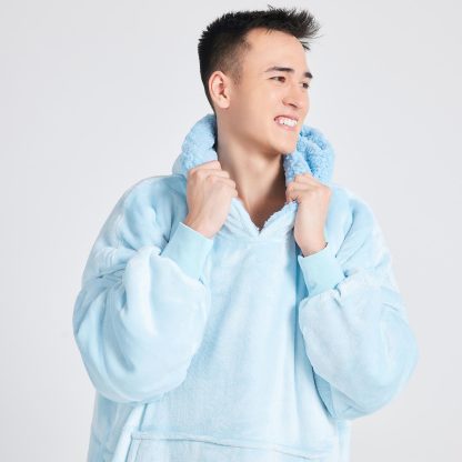 Blue  Hoodies 