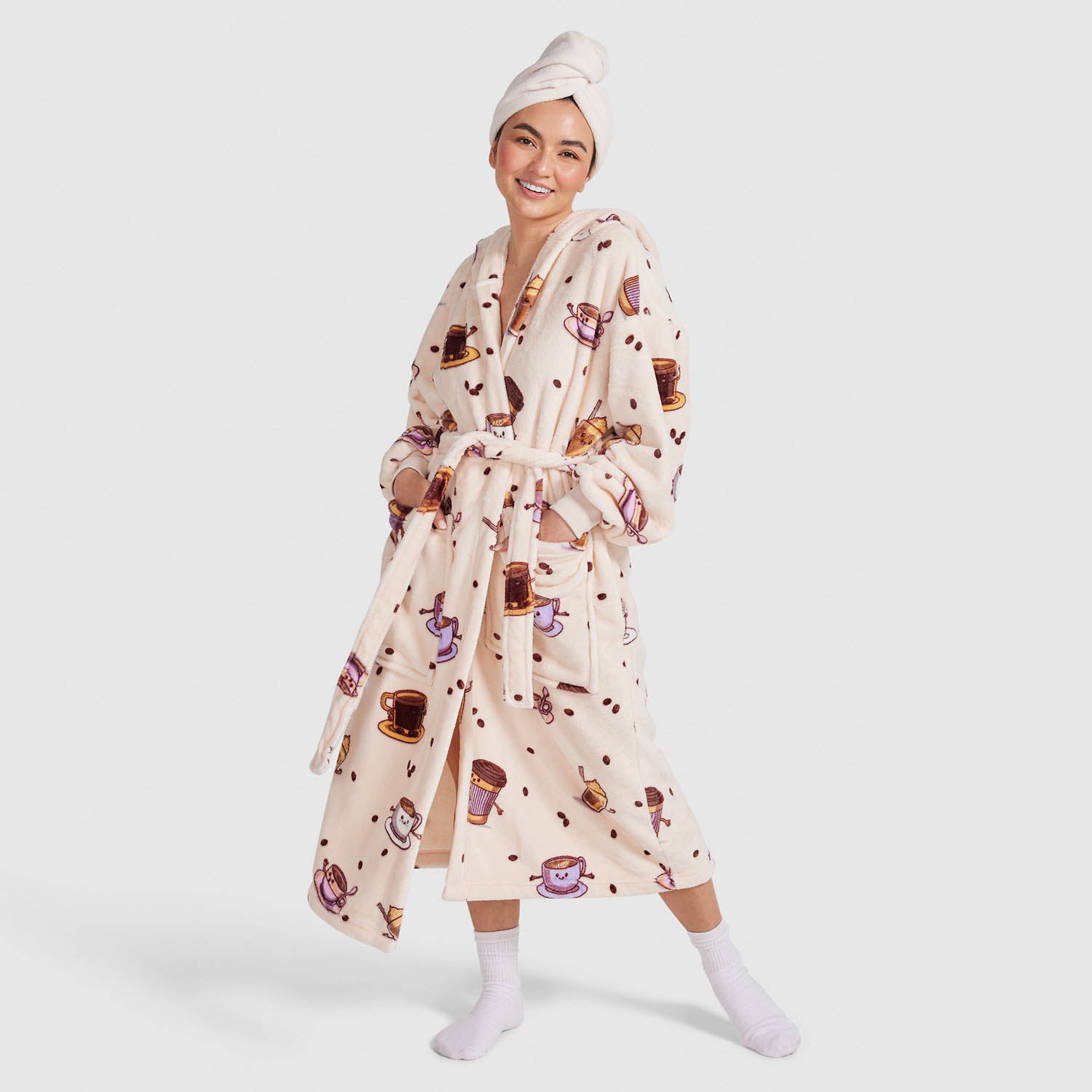 Coffee HoodiesRobe