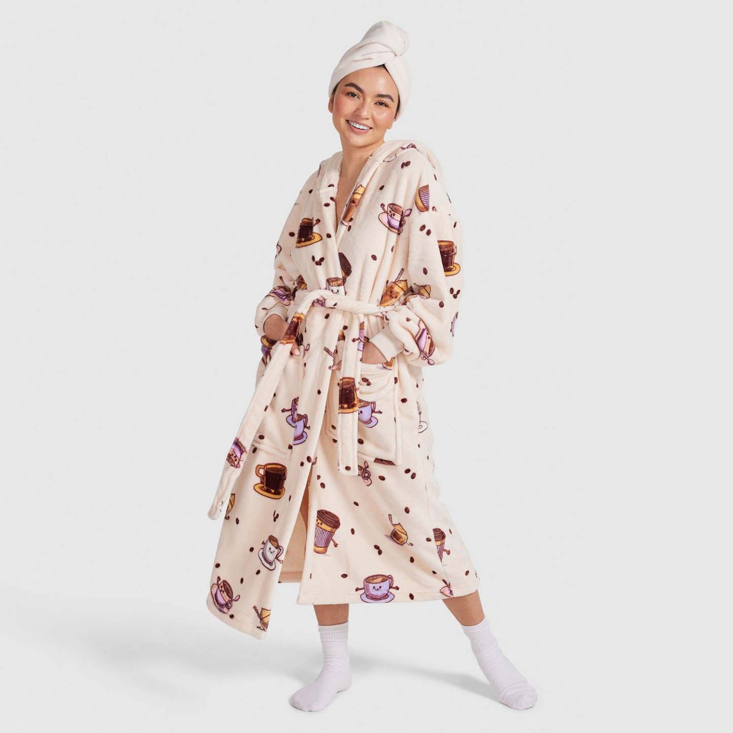 Coffee HoodiesRobe