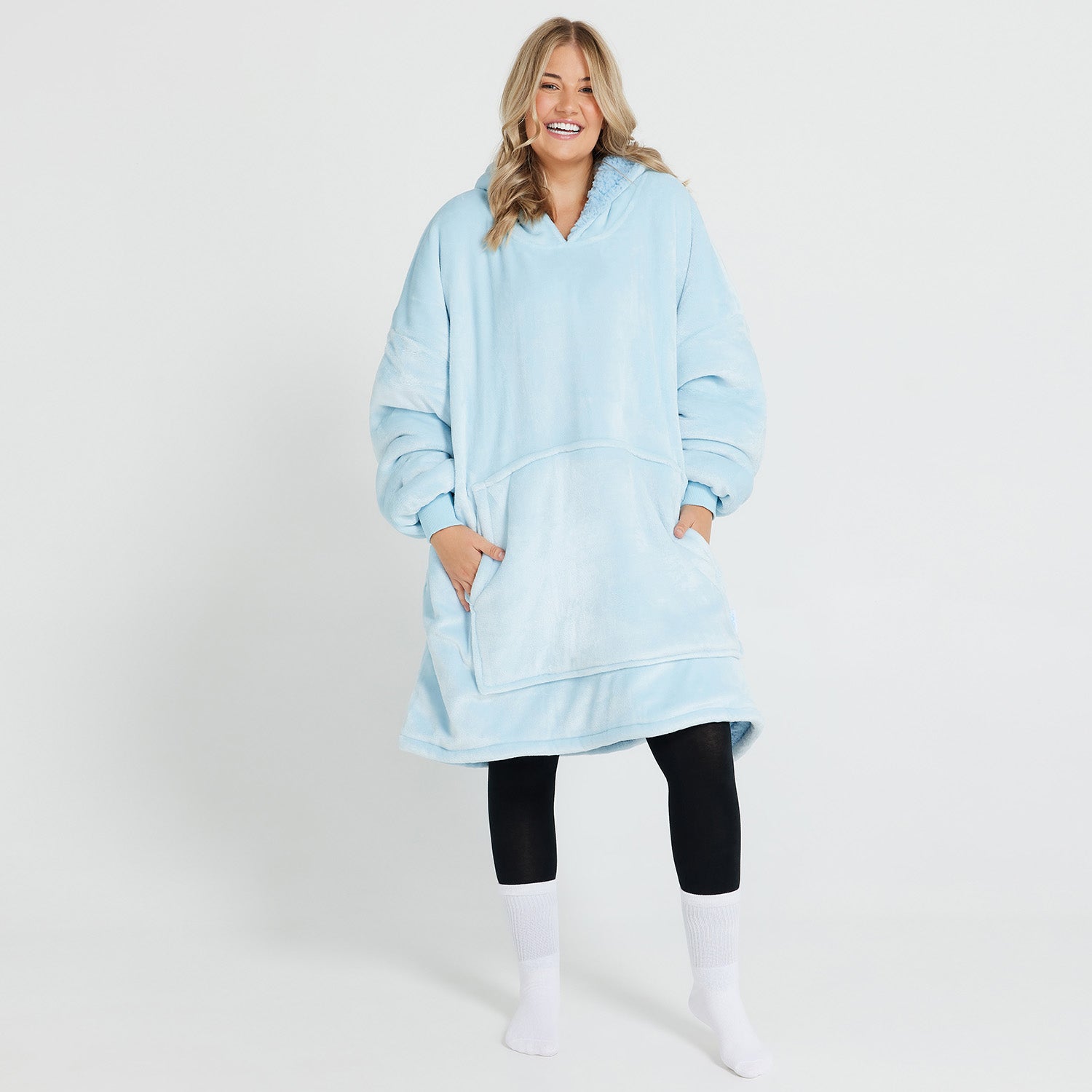 Blue  Hoodies 