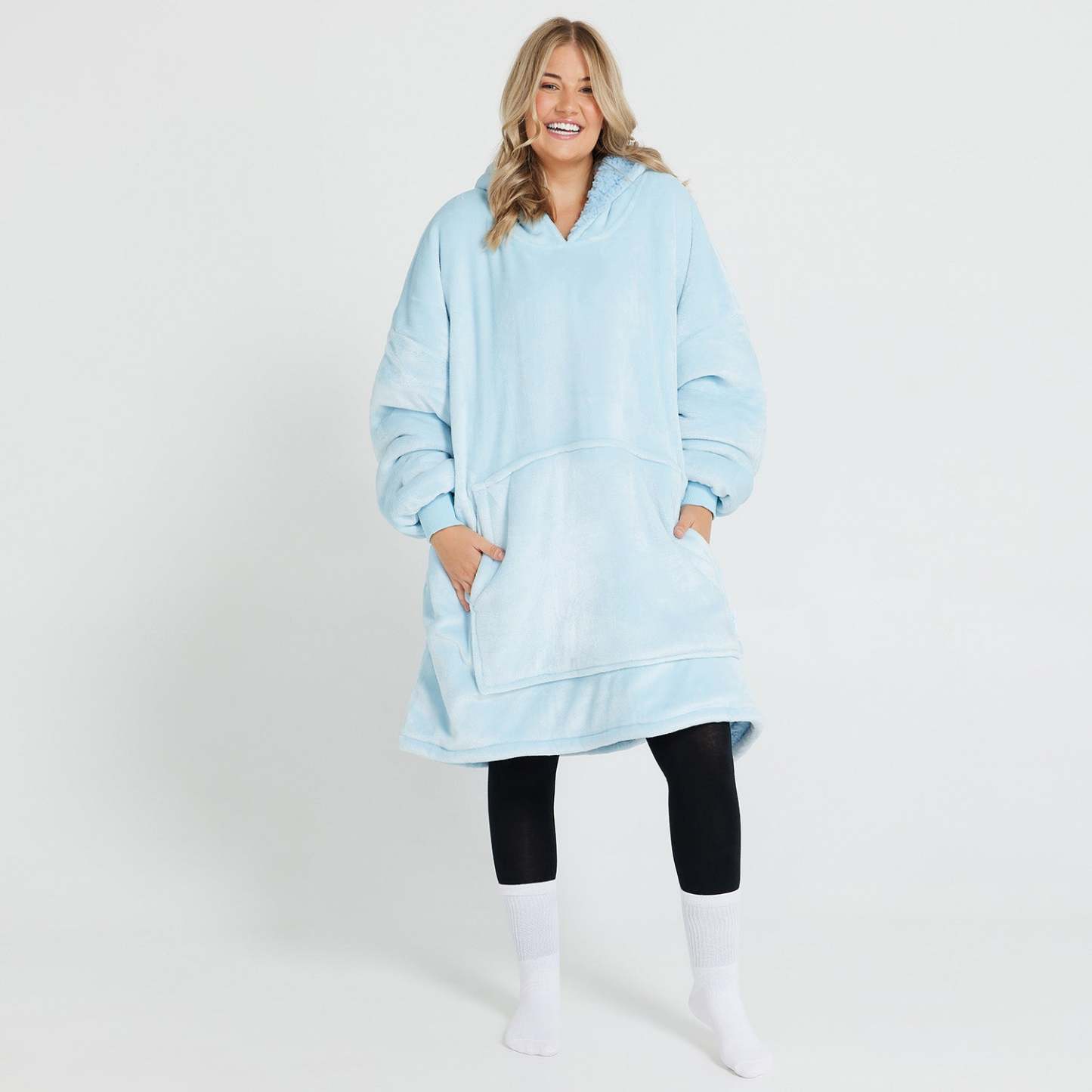Blue  Hoodies 