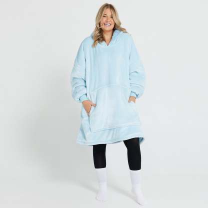 Blue  Hoodies 