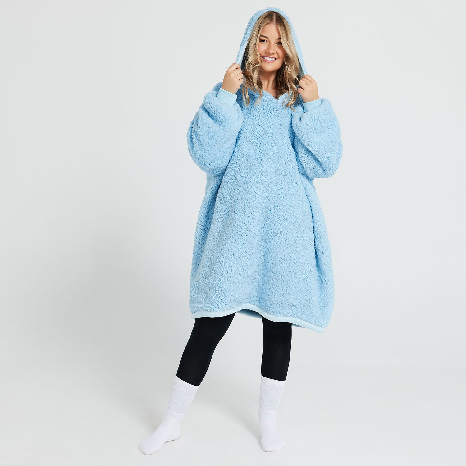 Blue  Hoodies 