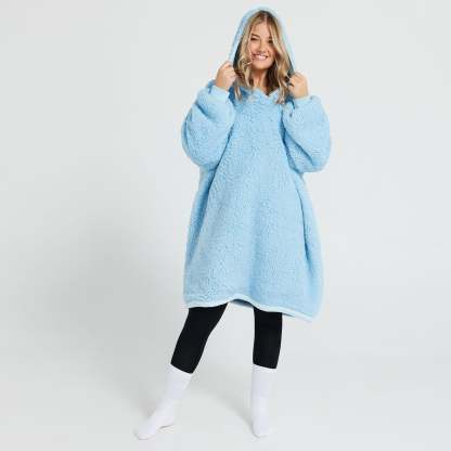 Blue  Hoodies 