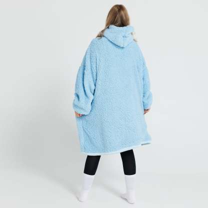 Blue  Hoodies 