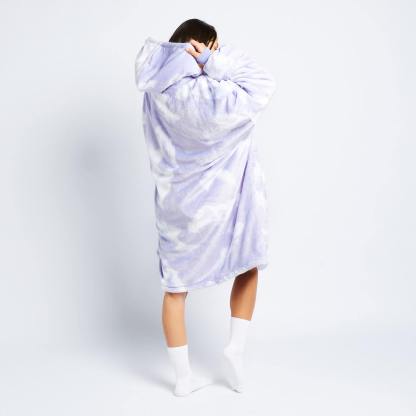 Purple Tie-Dye  Hoodies 