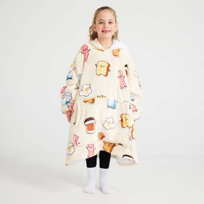 Breakfast Buddies Kids Hoodies