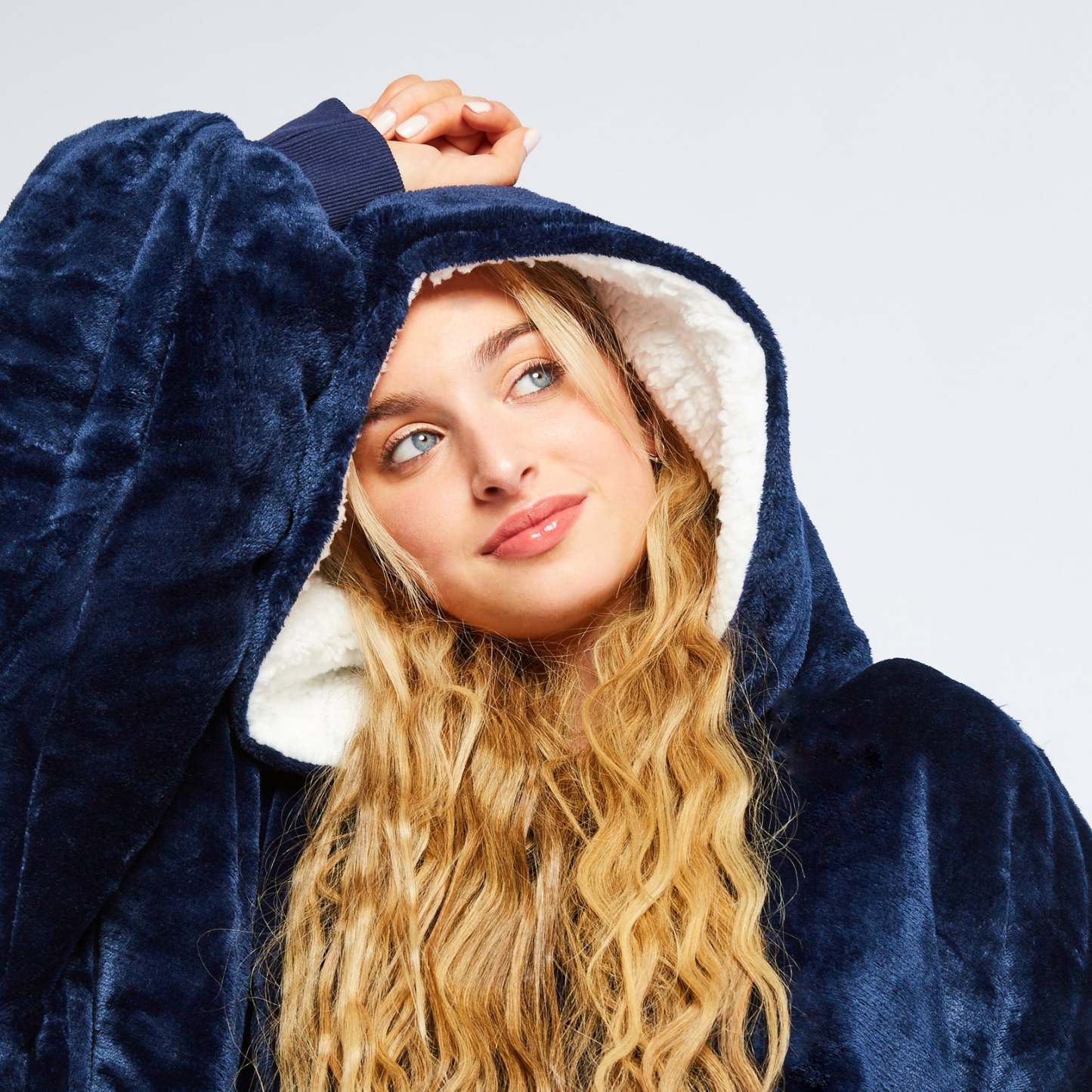Navy  Hoodies 