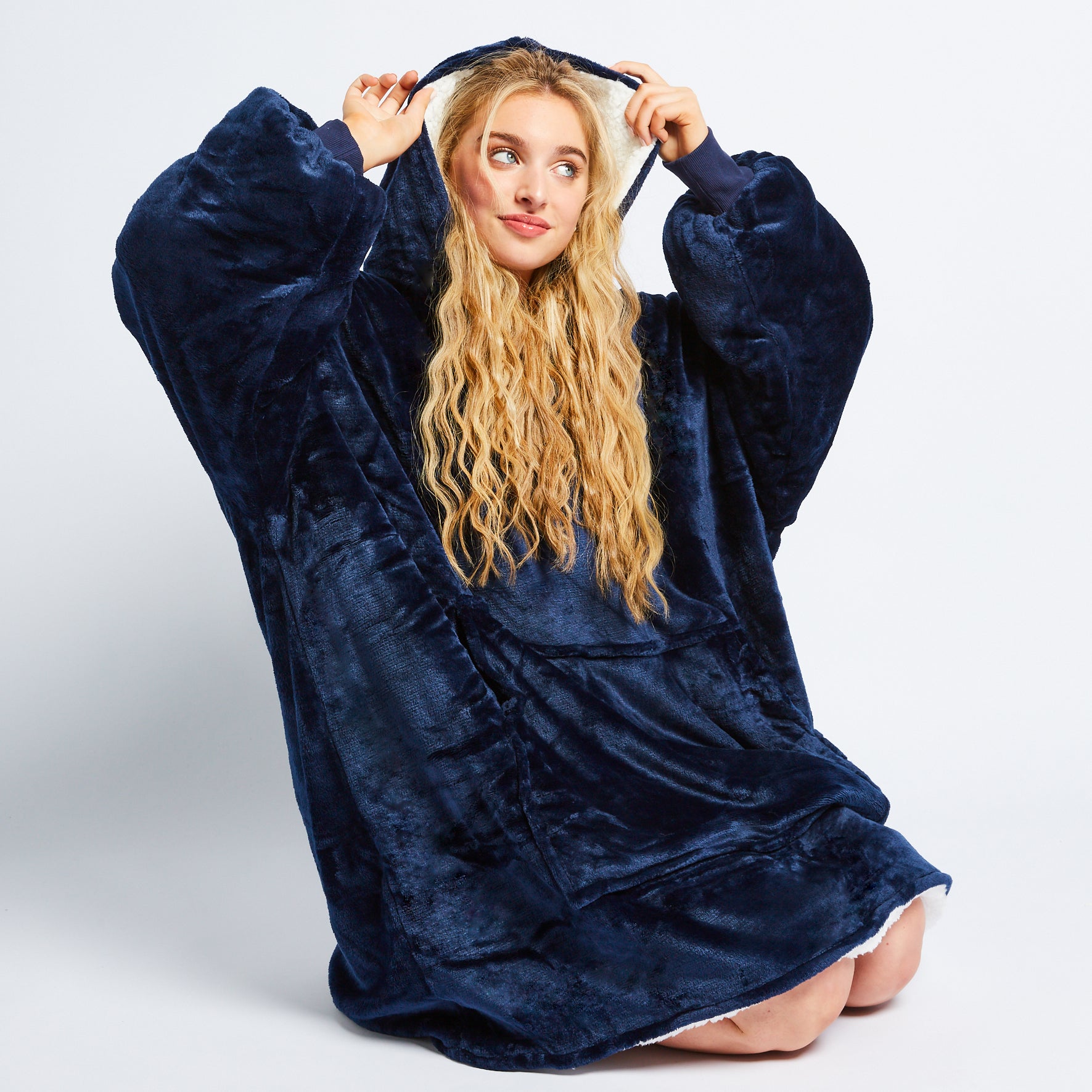 Navy  Hoodies 