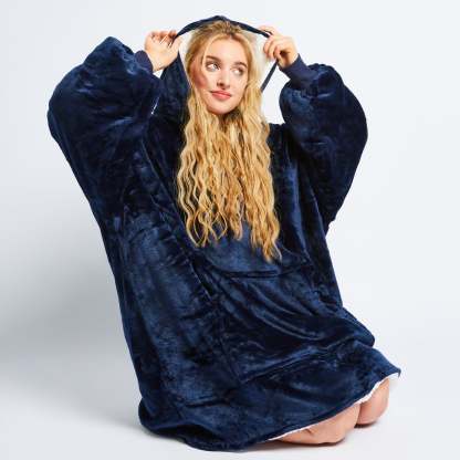Navy  Hoodies 