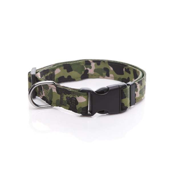 🐶2023 New - 49% OFF🐶Nylon Camouflage Adjustable LED Glow Dog Collar?