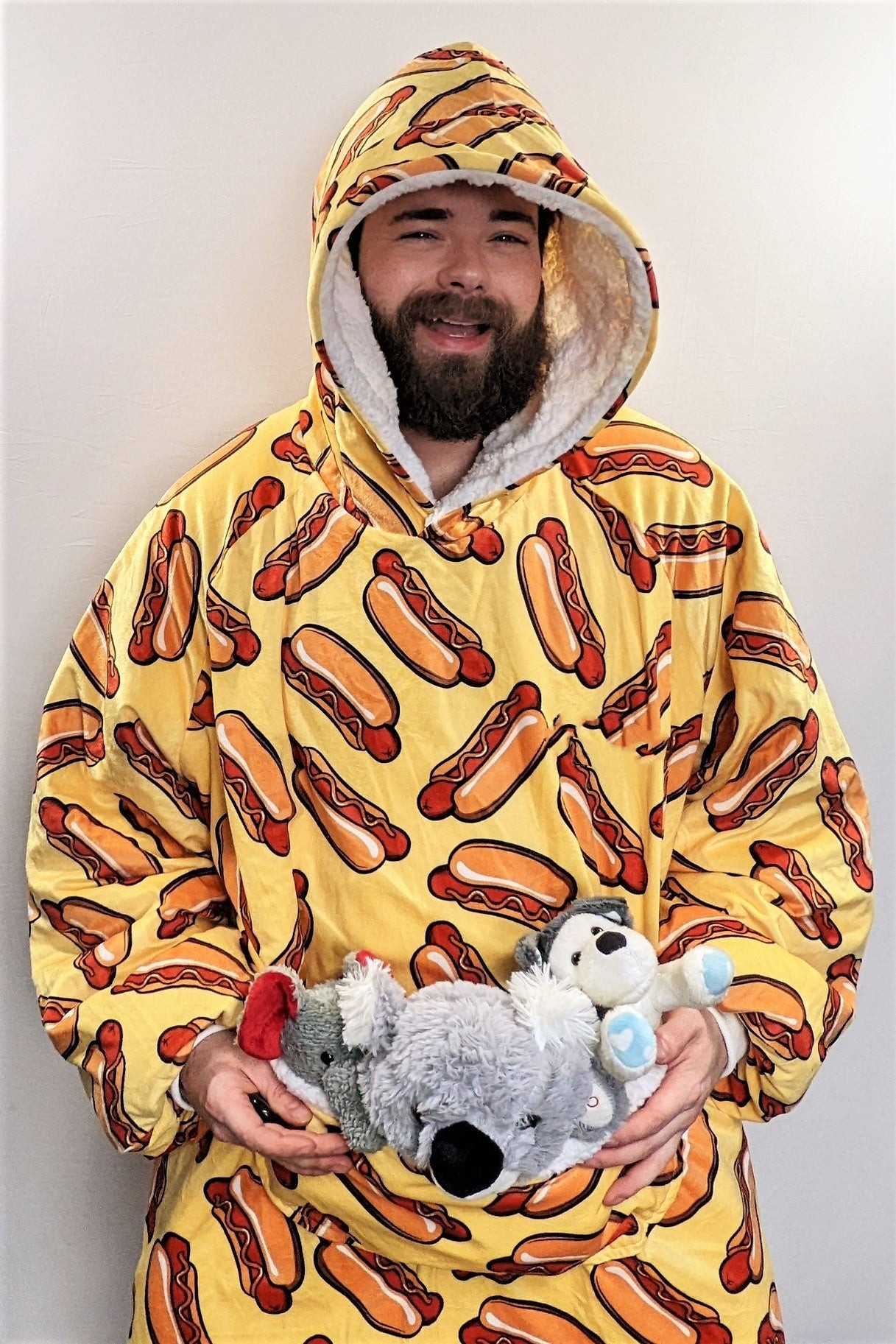 Hoodie Pocket  Hot Dog Hoodie