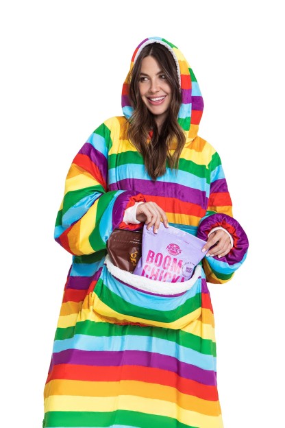 Hoodie Pocket Rainbow Hoodie