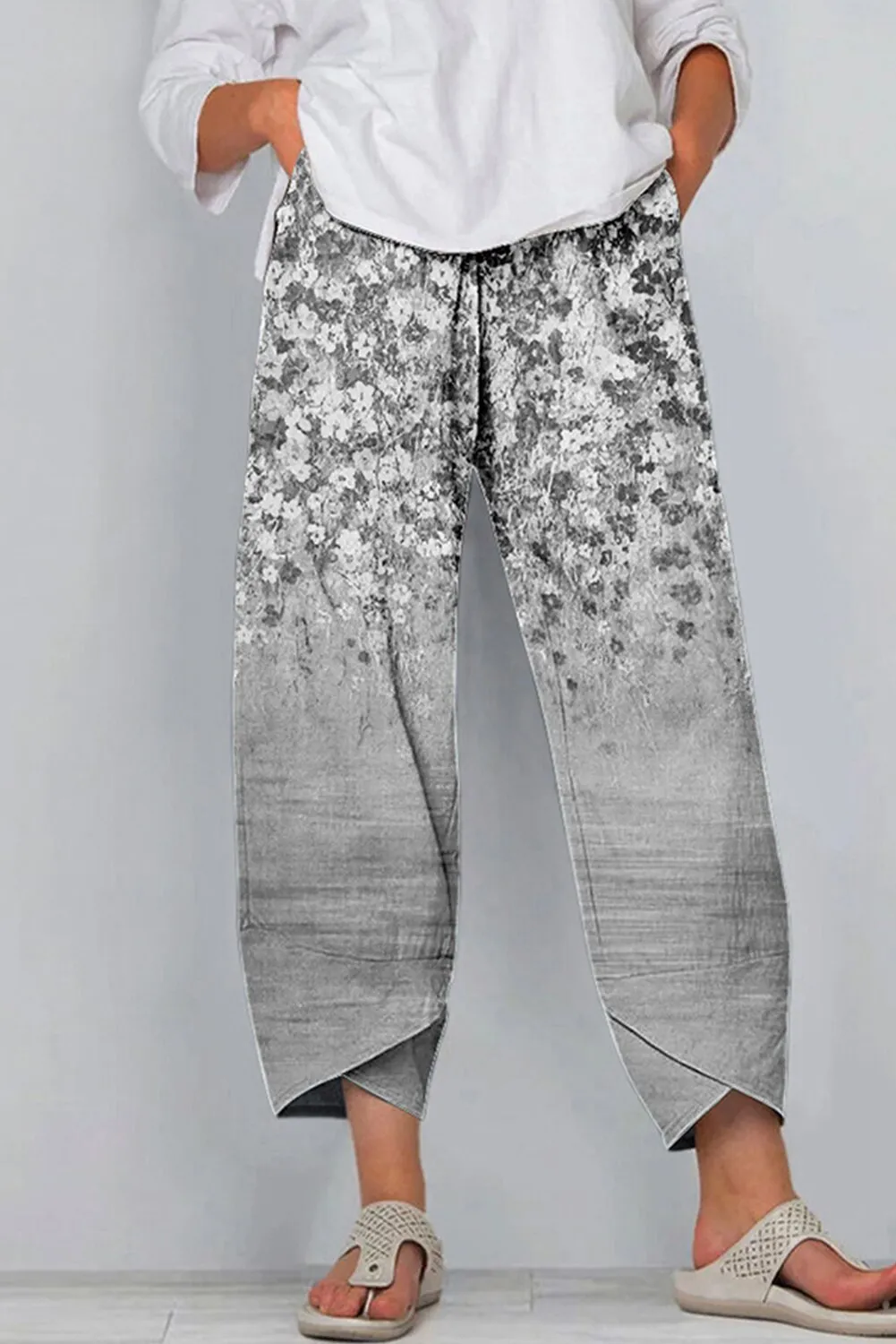 Lace Wrinkle Round Neck Short Sleeve Dress